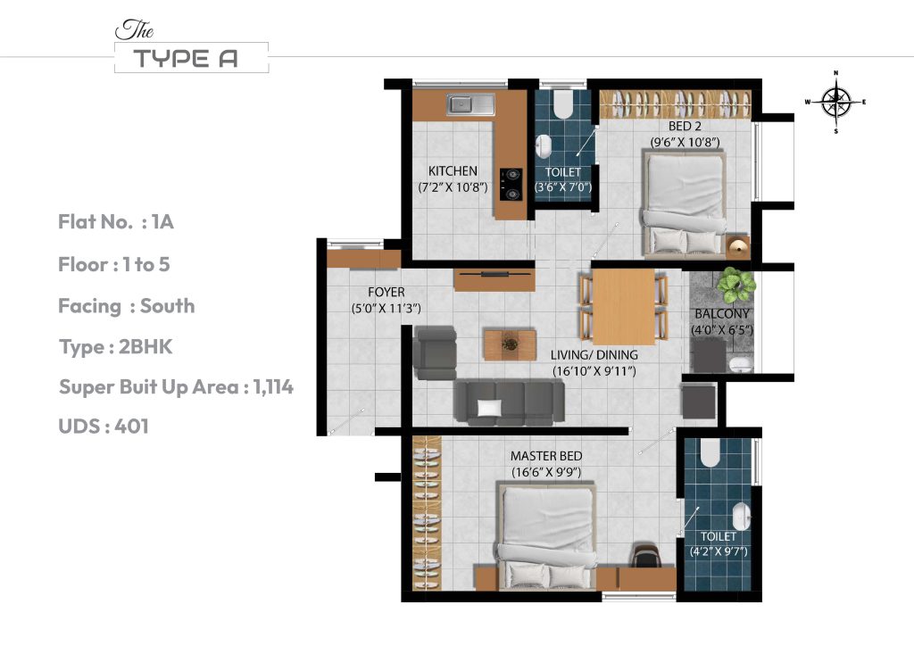 Karpagam Vaibhav Floor plan-08