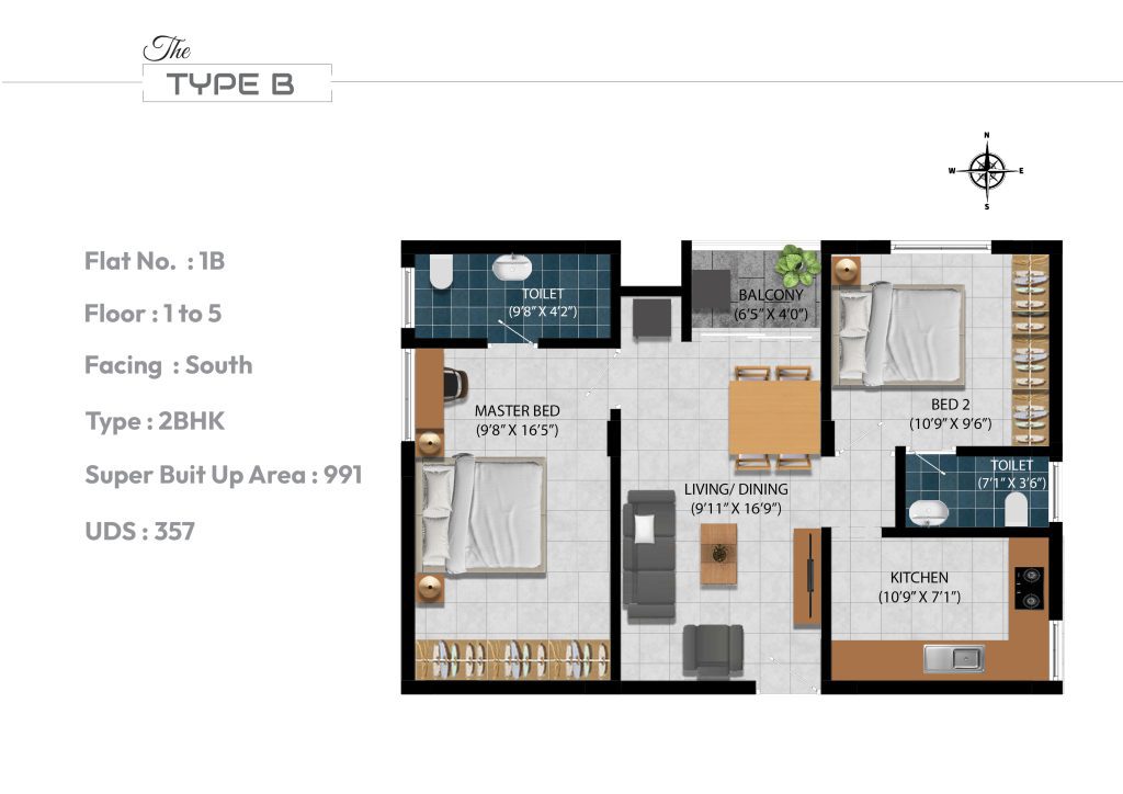 Karpagam Vaibhav Floor plan-10