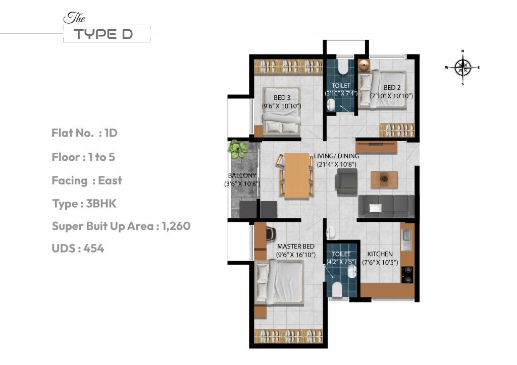Karpagam Vaibhav Floor plan-14